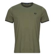 T-shirt Korte Mouw Fred Perry TWIN TIPPED T-SHIRT