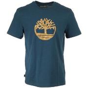 T-shirt Korte Mouw Timberland Camo Tree Logo Short Sleeve
