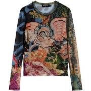 T-Shirt Lange Mouw Desigual TS_DRAGON_LACROIX 25WWTK39