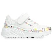 Lage Sneakers Skechers Uno Lite Heart Craze