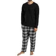 Pyjama's / nachthemden Lyle &amp; Scott Gene Check lange pyjamaset