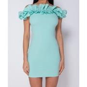 Jurk Parisian Ruffle Detail Bardot Bodycon Mini