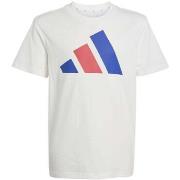 Polo Shirt Korte Mouw adidas J Bl Tee 160