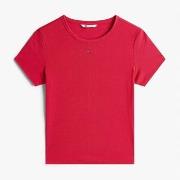 T-shirt Tommy Jeans TJW SLIM ESSENTIAL RIB S