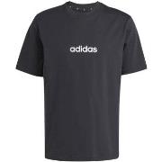 T-shirt adidas M Lin Sj T Black/White