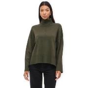 Trui Vila Noos Ostria Rollneck Knit - Deep Depth