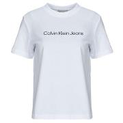 T-shirt Korte Mouw Calvin Klein Jeans A- INST. LOGO CLASSIC TEE SS