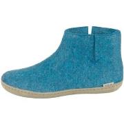 Laarzen Glerups DK Petrol Lammwollfilz