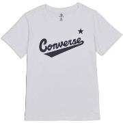 T-shirt Korte Mouw Converse Scripted Wordmark Tee