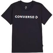 T-shirt Korte Mouw Converse Floral Logo Graphic