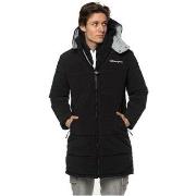 Parka Jas Champion Script Logo Back Padded Hooded