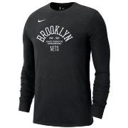 T-shirt Korte Mouw Nike Nba Brooklyn Nets Courtside