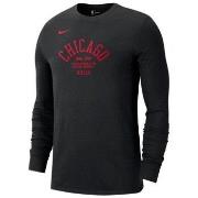 T-shirt Korte Mouw Nike Nba Chicago Bulls Courtside