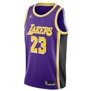 T-shirt Korte Mouw Nike Nba Los Angeles Lakers Statement Edition Lebro...