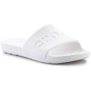 Teenslippers Crocs Blanc