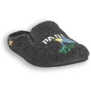 Pantoffels Grunland Grunland Antracite 38lecy