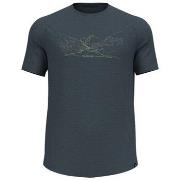 T-shirt Korte Mouw Odlo Ascent Performance Wool 130