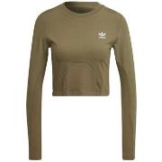 T-shirt Korte Mouw adidas Rib Top