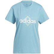 T-shirt Korte Mouw adidas W Wovn G T