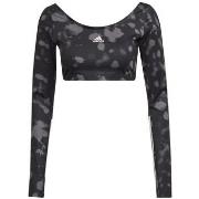 T-shirt Korte Mouw adidas W Hyglm Cro Aop