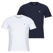 T-shirt Korte Mouw Emporio Armani 2-PACK CREW NECK T-SHIRT AF10776