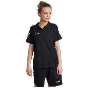Polo Shirt Korte Mouw hummel Polo Go Cotton manches courtes noir