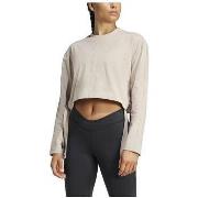 Sweater adidas Sweatshirt Yoga Cover Up beige