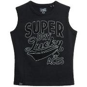 Top Superdry Débardeur Retro slim femme