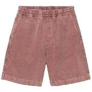 Korte Broek Carhartt Short WIP Reynold en velours côtelé rose