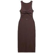 Lange Jurk Superdry Robe Midi Sans Manches Twist Back