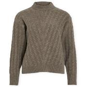 Trui Vila Relli Highneck Knit - Falcon