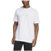 T-shirt Korte Mouw adidas T-shirt House Of Tiro Summer Linear blanc