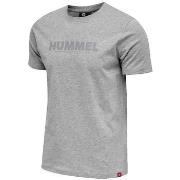 T-shirt Korte Mouw hummel T-shirt HMLLEGACY gris