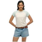 T-shirt Korte Mouw Superdry T-shirt Essential Logo Raglan Slub