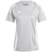 T-shirt Korte Mouw adidas T-shirt Tiro 24 gris femme