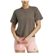 T-shirt Korte Mouw adidas T-shirt Power Back Cutout 3-Stripes