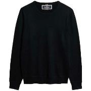 Trui Superdry Pull Mérinos Noir