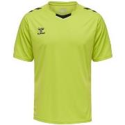 T-shirt Korte Mouw hummel T-shirt HmlCORE Jaune