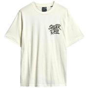 T-shirt Korte Mouw Superdry T-shirt Photographic Skate ample