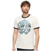 T-shirt Korte Mouw Superdry T-shirt Photographic Logo manches courtes