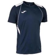 T-shirt Korte Mouw Joma T-shirt Championship VII bleu