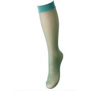 Panty’s/Kousen Trasparenze Gambaletto Microrete Ambra