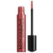 Lipstick Nyx Professional Make Up Lippenstift Liquid Suede Matte Metal...