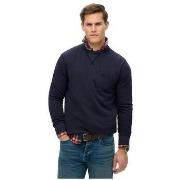 Sweater Superdry Sweat-shirt Merchant col rond bleu