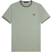 T-shirt Korte Mouw Fred Perry Fp Twin Tipped T-Shirt