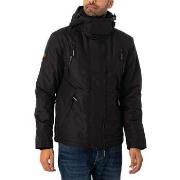 Trainingsjack Superdry Windjack met capuchon en bergmotief