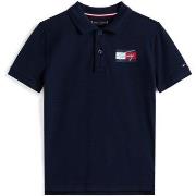 Polo Shirt Korte Mouw Tommy Hilfiger Tommy Script Flag Ss