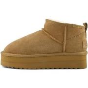 Snowboots Colors of California Platform Sheepskin Suede Boot