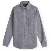 Overhemd Lange Mouw Portuguese Flannel Magson Shirt - Blueish