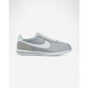 Lage Sneakers Nike Cortez Textile Flat Silver White